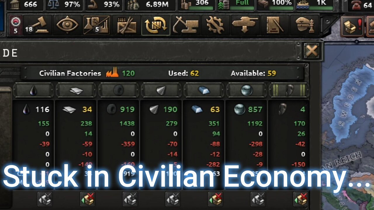 HOI 4 Coal Is Insanely Broken