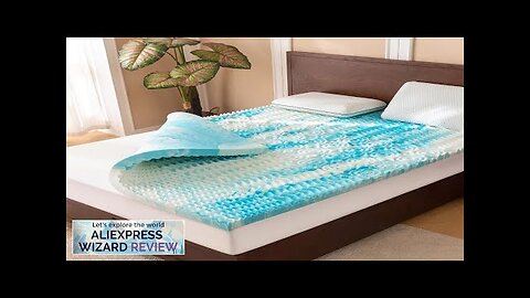 Hcore Mattress Topper 5-Zone Memory Foam Mattress Topper Cooling Gel Mattress Topper Review