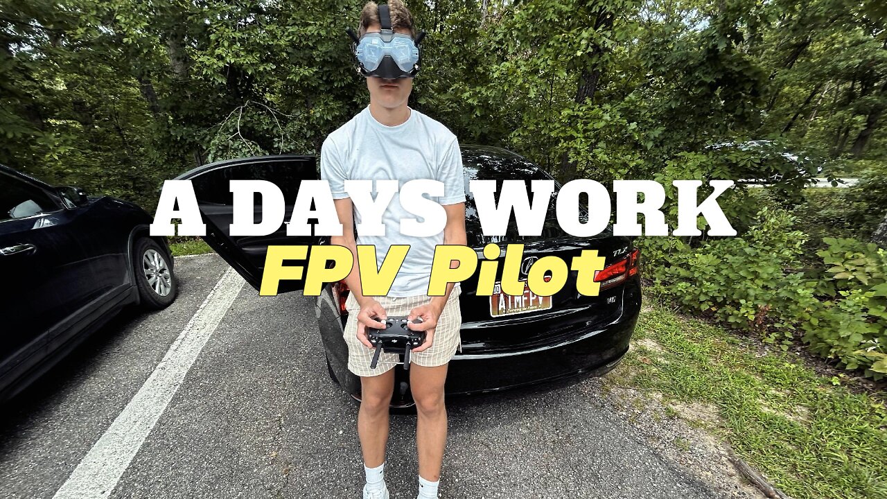 Day in the life of a 22-year-old FPV Drone Pilot