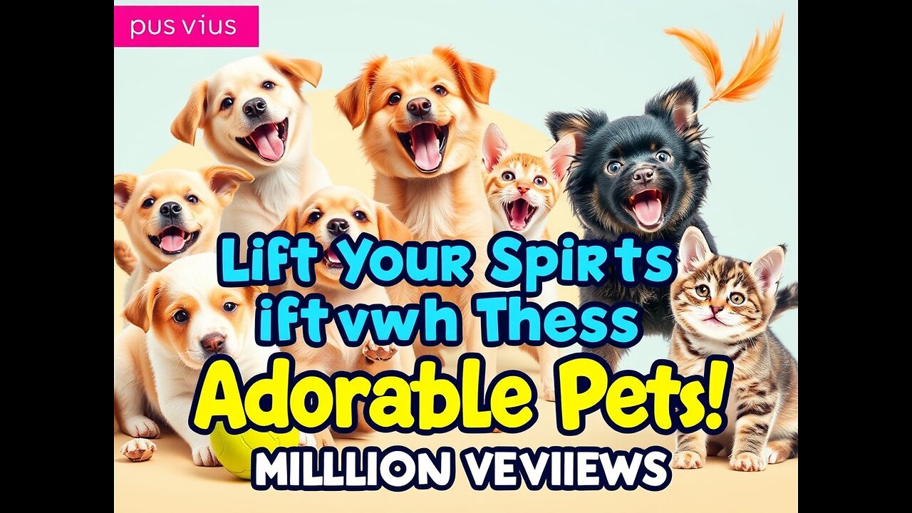 These pets are the perfect way to lift your spirits with their playful and cute behavior!