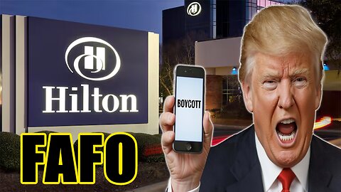 Hilton Hotels FIND OUT after it goes FULL Bud Light! FAFO!