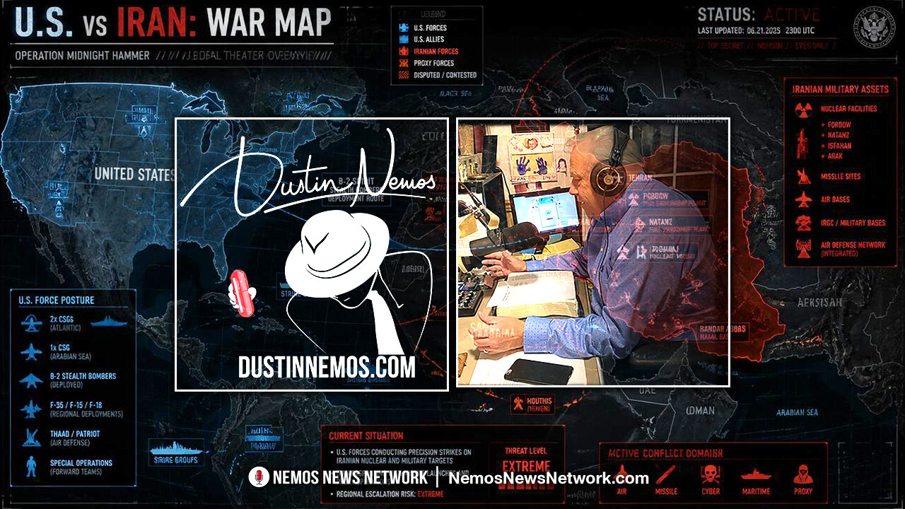 A Call To Decision, with guest host Dustin Nemos - Whats Happening In Iran?!