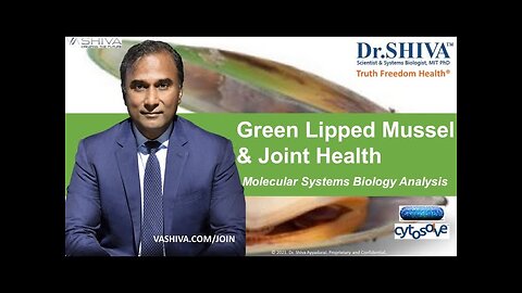 Dr.SHIVA™: Green Lipped Mussel on Joint Health @CytoSolve® Systems Analysis(3/21)