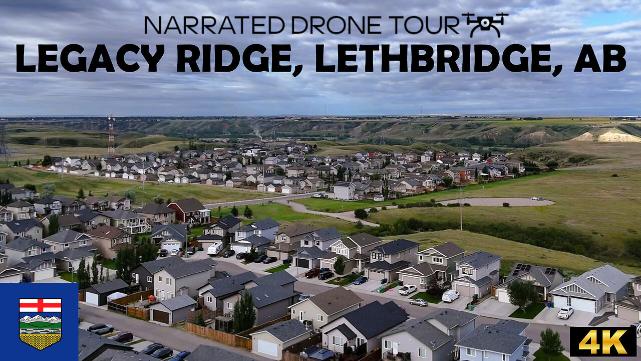 🏡 Legacy Ridge, Lethbridge, Alberta 🏔️ 4K Drone