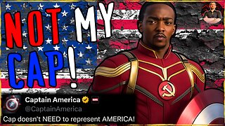 Captain UN-America! Anthony Mackie Goes Viral For Anti-America Clip!