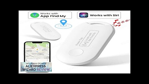 Mini GPS Tracker Works with iOS Find My APP MFI Smart Tag Review