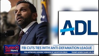 FBI CUTS TIES WITH THE ANTI DEFAMTION LEAGUE (ADL)