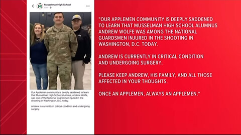 West Virginia National Guard member identified after terrorist attack in DC