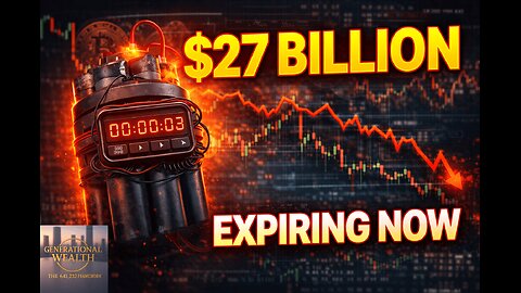 URGENT: $27 Billion Bitcoin Options Expire TODAY (Market Reset?)