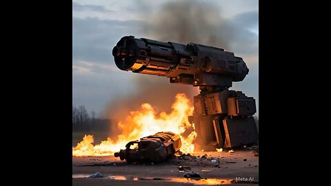 Super Weapon Getting Destroyed Gif (*Disclaimer This Video Was Made With Ai) 🔥