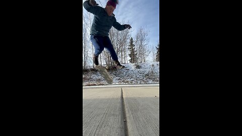 Skateboarding Alaska Streets