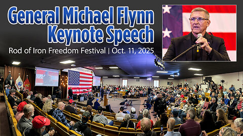General Michael Flynn Keynote Speech | The 2025 Rod of Iron Freedom Festival
