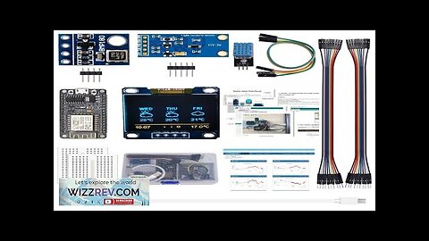 AOQDQDQD® ESP8266 Weather Station Kit with Temperature Humidity Atmosphetic Pressure Light Review