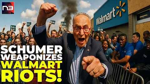 Urgent: He WEAPONIZED the EBT Collapse - Schumer s Walmart Army Does THIS Next