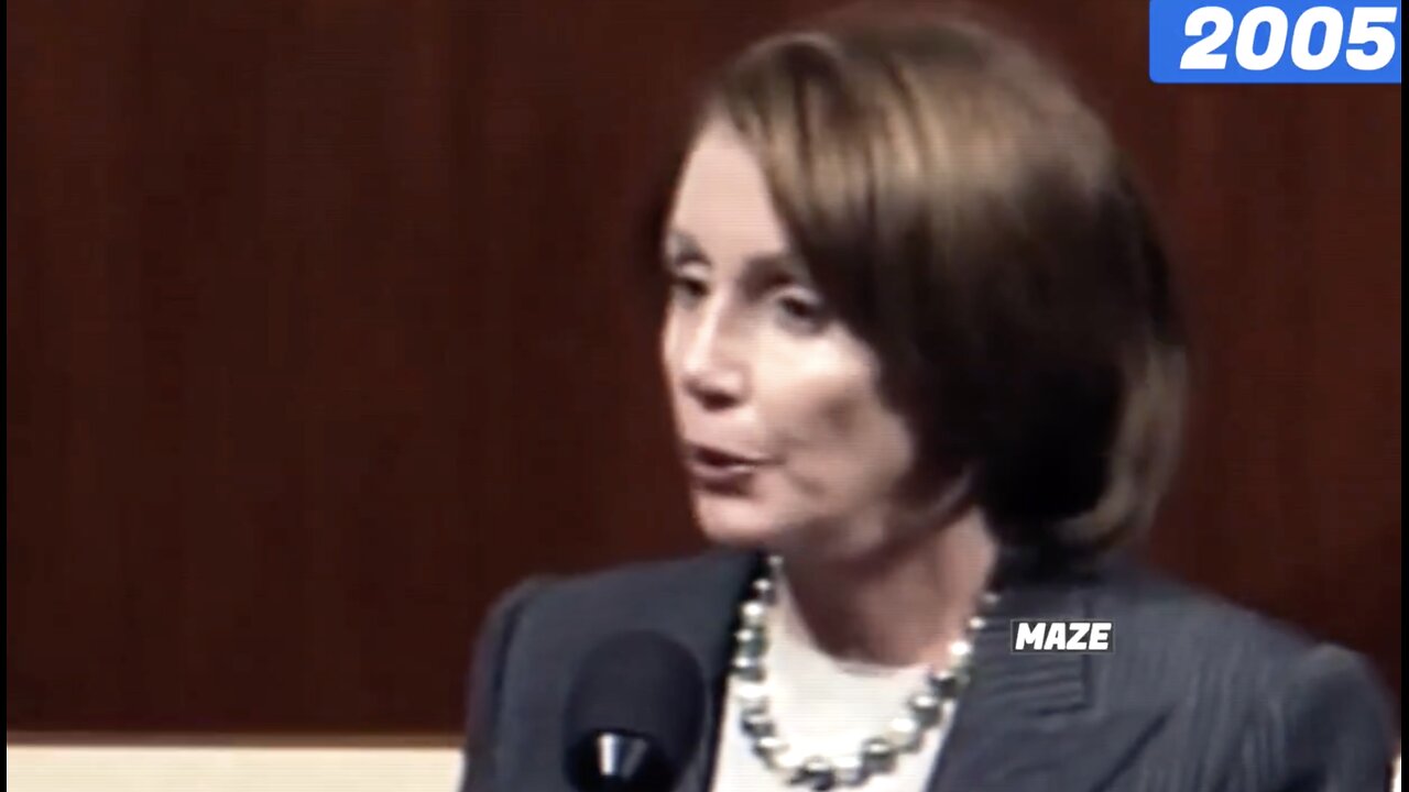 Nancy Pelosi on Why we NEED Strong Borders