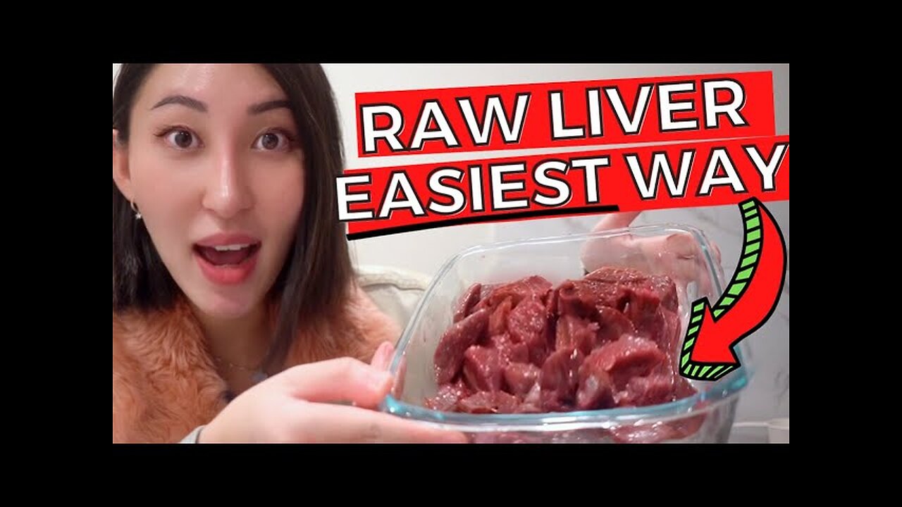 HOW TO EAT RAW LIVER EASILY NO GAGS| Safest Method | Carnivore Diet