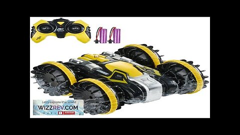 VEVOR Amphibious Remote Control Car Boat 2.4 GHz 4WD RC Boat Kids Review