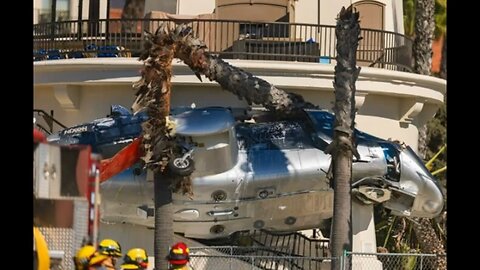 Must See Video Of Helicopter Crash In California!