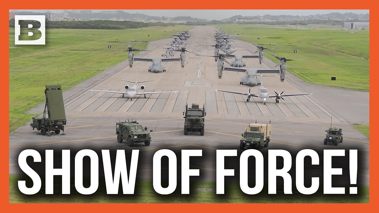 Show of Force! U.S. Marines Stationed in Okinawa Demonstrate Combat Readiness