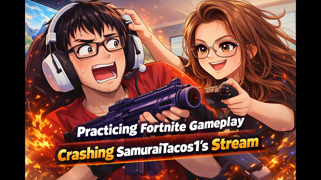 I crashed @SamuraiTacos1's stream....