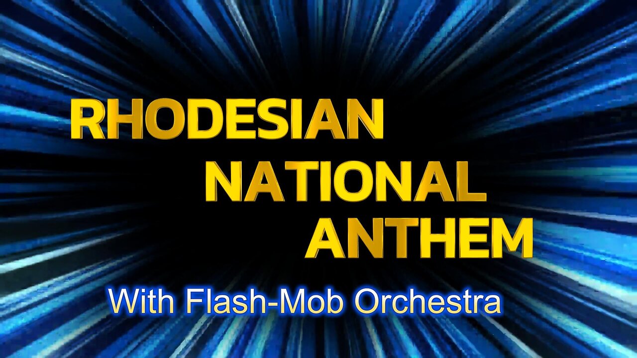 Rhodesian National Anthem & Flash-Mob Orchestra Playing 'Ode to Joy'