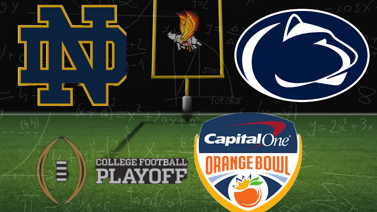 ORANGE BOWL: Notre Dame Fighting Irish Vs Penn State Nittany Lions LIVE Play by Play and Watch Party