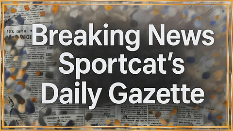 Sportcat's Daily Gazette | Day 21: Government Shutdown Meltdown, Trump, Troops & a Cosmic Mystery?