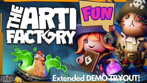 THE ARTIFACTORY: Single Player MODE Review - 30min Gameplay on STEAM with EXTENDED DEMO BETA Trials!