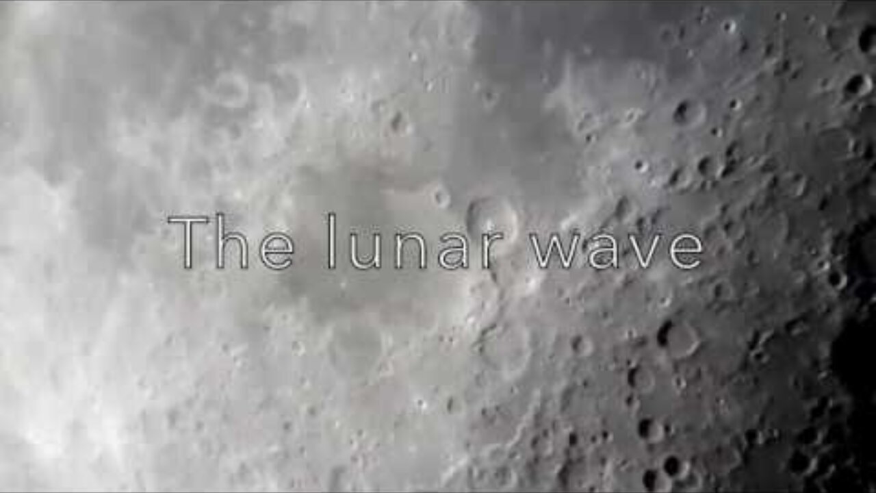 [Jul 9, 2017] The lunar wave. Is space liquid?