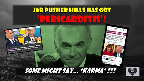 Jab Pusher Dr. Hills has 'PERICARDITIS'!