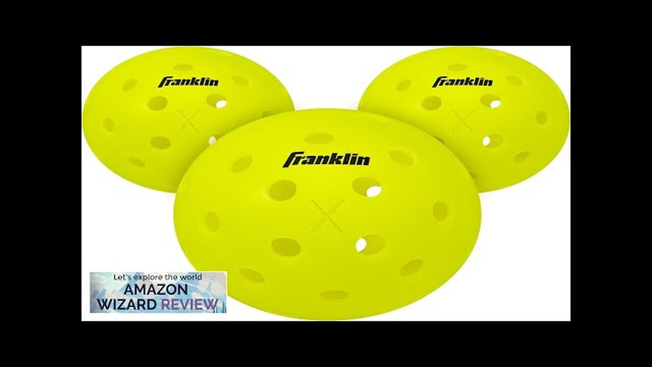 Franklin Sports Outdoor Pickleballs X-40 Pickleball Balls USA Pickleball (USAPA) Review