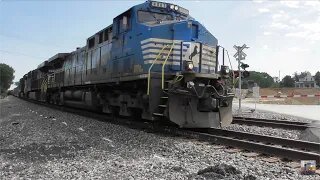 Norfolk Southern 4001 Blue from Front Royal, Virginia June 4, 2024 Part 3