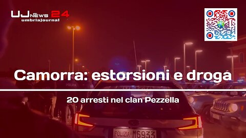 Camorra_ estorsioni e droga 20 arresti nel clan Pezzella