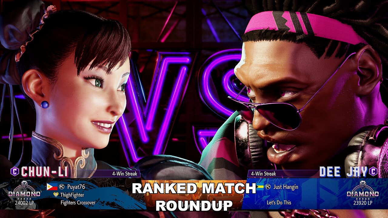 Kuya Kalbo SF6 Ranked Match Roundup. Chun Li 4 star Diamond Rank [Hori Fight Stick]