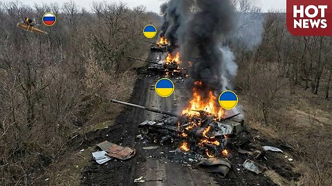 WATCH: Russian Strike Destroys Ukrainian Convoy in Rapid Attack