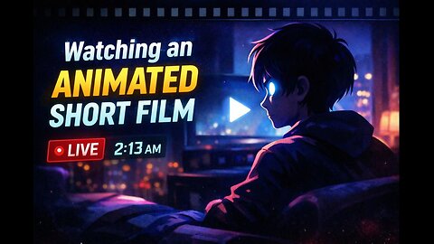 Watching an Animated Short Film LIVE