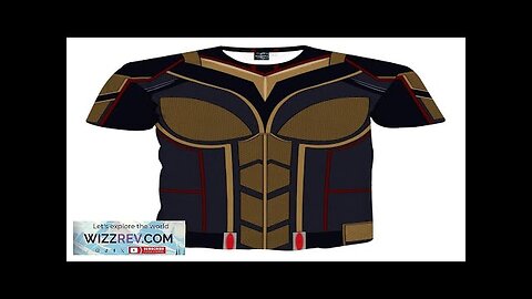 Marvel Magnificent The Wasp Hope Van Dyne Cosplay T-Shirt Review