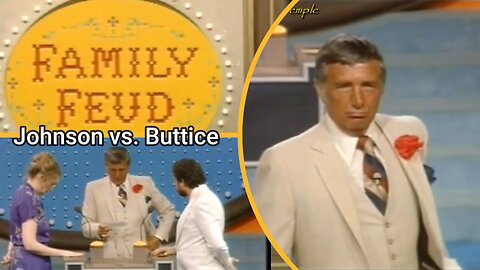 Family Feud (Richard Dawson) – Johnson vs. Buttice Showdown Classic Game Show + Commercials