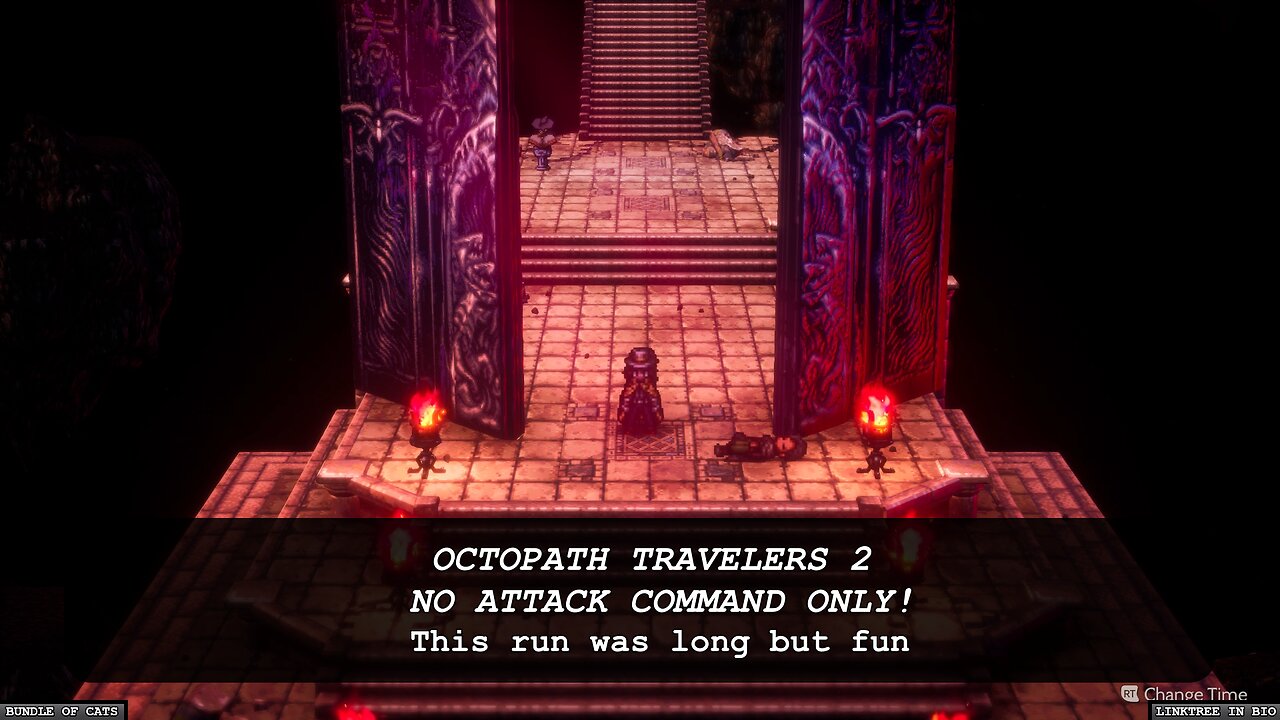 Octopath Travelers 2 without Attacking