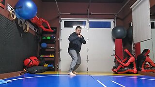 WTD Sliding Front Kick to Crescent Kick sequential