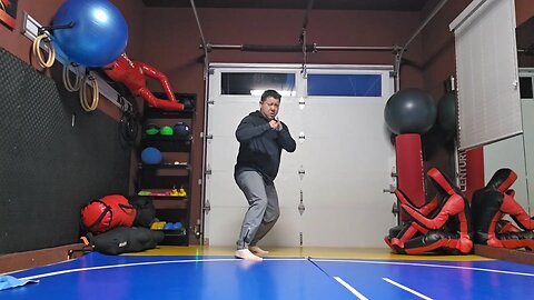 WTD Sliding Front Kick to Crescent Kick sequential