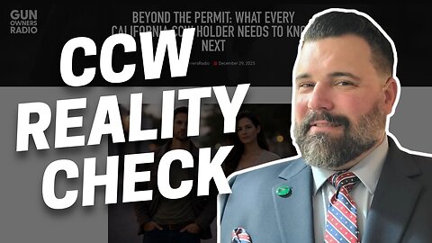 Beyond the Permit: Guide for Recent CCW Holders