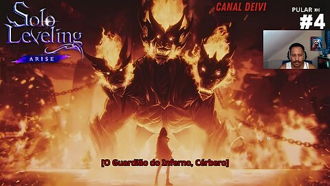 Sung Jin-woo vs Cérbero, O Guardião do Inferno - Solo Leveling:Arise