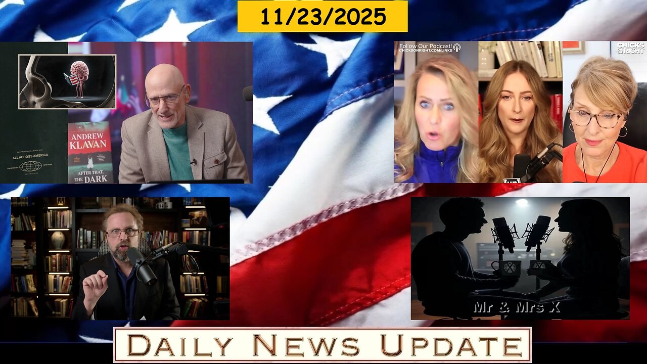 EP1755 | Andrew Klavan: Gollum, Chicks On The Right: Antifa, Dr Steve Turley: Traitorous, X22 Report, Mr & Mrs X