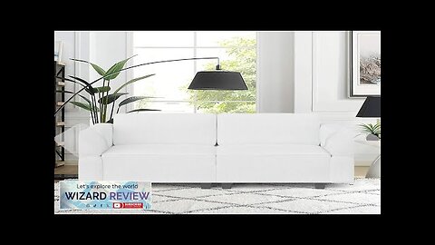 Modular Section Sofa with Ottoman Loveseat Sofa Couch with Storage for Living Review