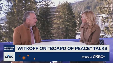 U.S. Special Envoy Steve Witkoff: We’re closer to peace deals than in years