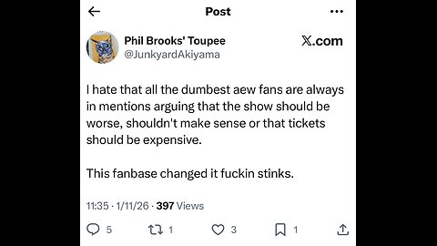 Even AEW Fans Are DONE With AEW Fans! SAD! #shorts