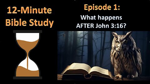 12-Minute Bible Study Episode 1: What Happens AFTER John 3:16?