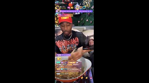 K.O.B COOKS KOREAN BEEF STEW CHIT CHATS WITH HIS SUPPORTERS ALONG WITH NO CAP | BIGO LIVE