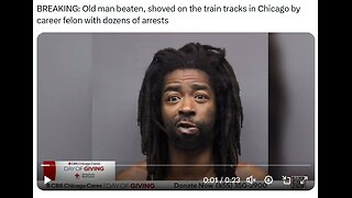 Old man beaten on Chicago train tracks by felon with dozens of prior arrest